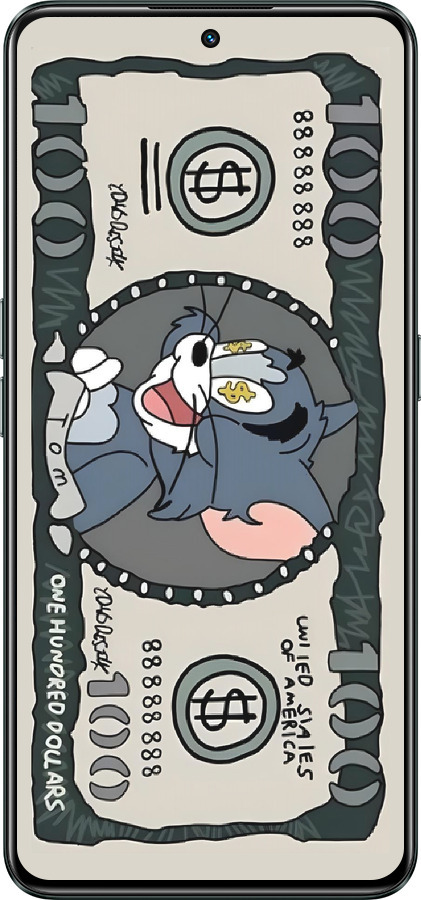 Силіконовий чехол Том и джерри для Realme GT Neo3 - 6291u-2590 изображение 