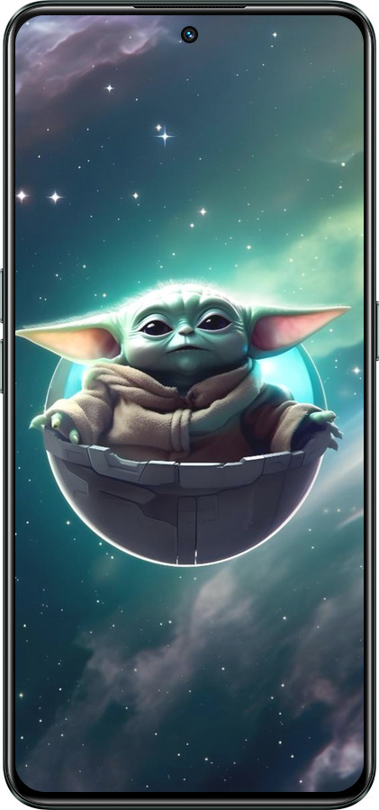 Силиконовый чехол Малышь йода для Realme GT Neo3 - 6294u-2590 изображение 