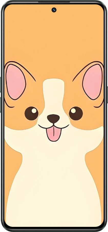 Силиконовый чехол Милый пес для Realme GT Neo3 - 6296u-2590 изображение 