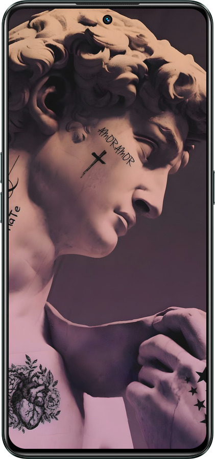 Силиконовый чехол Давид для Realme GT Neo3 - 6302u-2590 изображение 