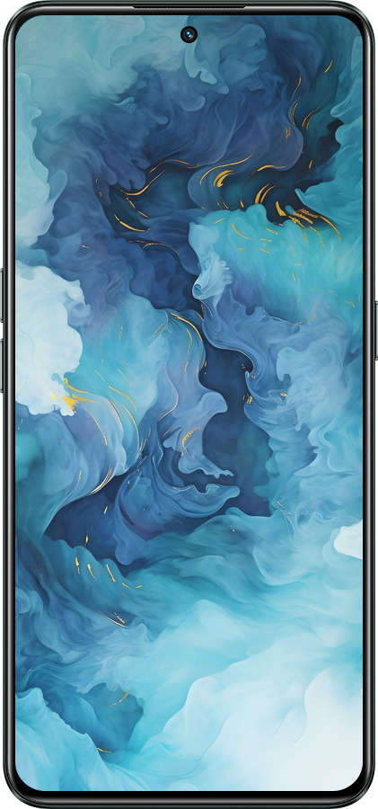 Силиконовый чехол Акварель для Realme GT Neo3 - 6320u-2590 изображение 