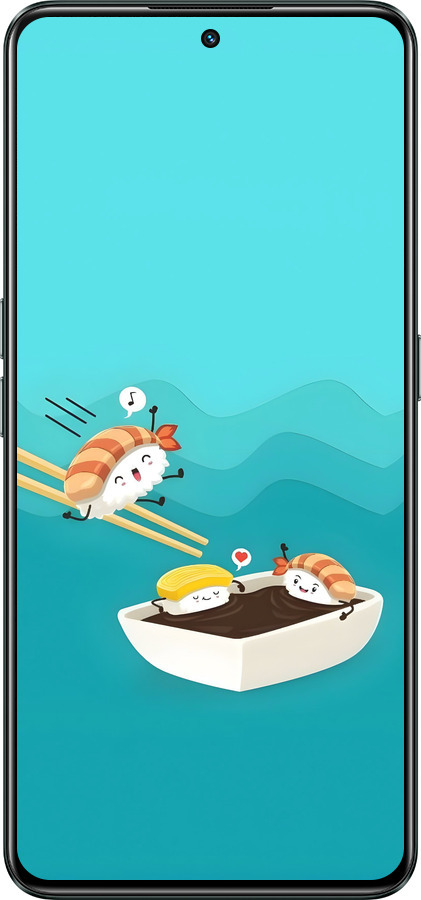 Силиконовый чехол Суши для Realme GT Neo3 - 6354u-2590 изображение 