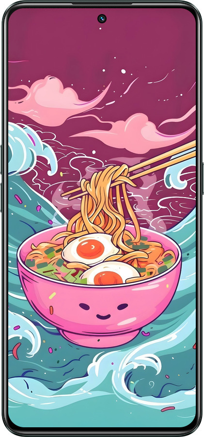 Силіконовий чехол Рамен для Realme GT Neo3 - 6360u-2590 изображение 