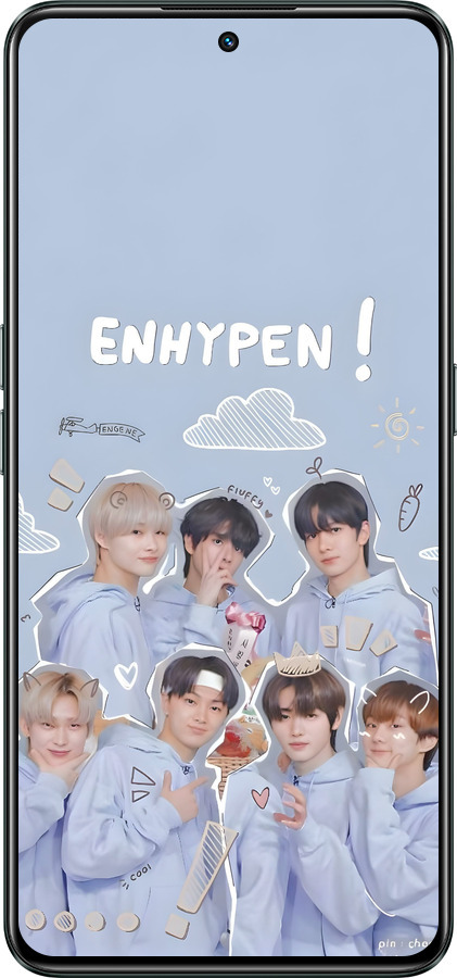 Силиконовый чехол Энхайпен для Realme GT Neo3 - 6362u-2590 изображение 