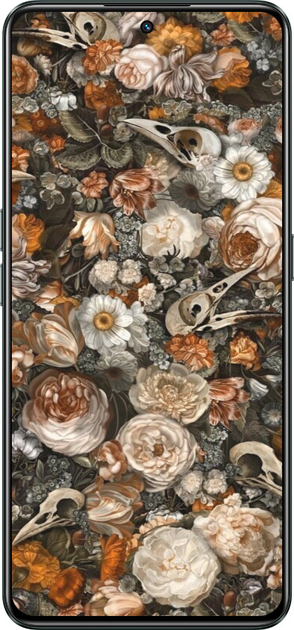 Силиконовый чехол В стиле барокко-мрачный для Realme GT Neo3 - 6404u-2590 изображение 