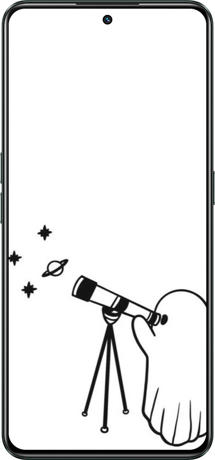 Силиконовый чехол Привидение астроном для Realme GT Neo3 - 6444u-2590 изображение 