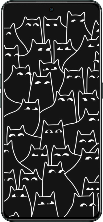 Силиконовый чехол С изображением кошек для Realme GT Neo3 - 6470u-2590 изображение 