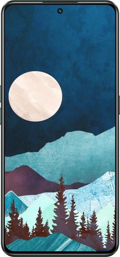 Силіконовий чехол Гірська ідилія нічний краєвид для Realme GT Neo3 - 6488u-2590 изображение 