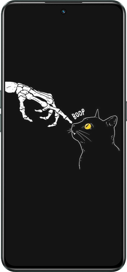 Силиконовый чехол Кошка для Realme GT Neo3 - 6505u-2590 изображение 