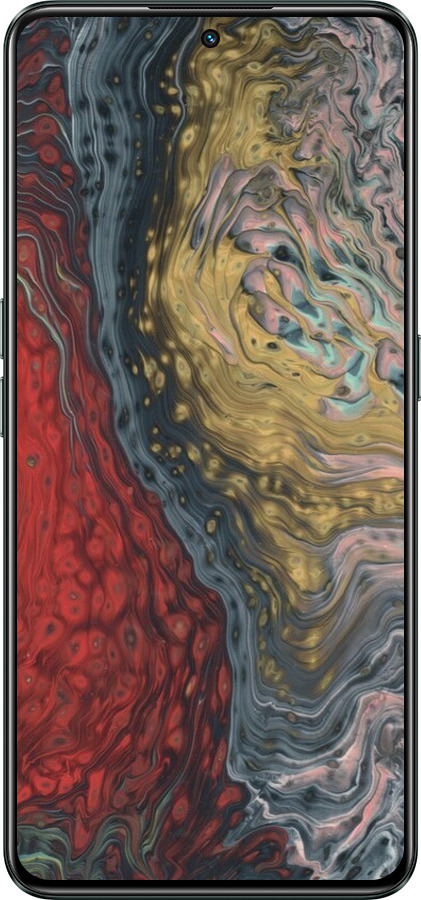 Силіконовий чехол Із зображенням абстрактного живопису для Realme GT Neo3 - 6530u-2590 изображение 