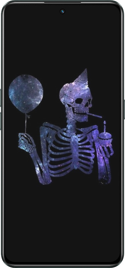 Силиконовый чехол Скелетное искусство для Realme GT Neo3 - 6536u-2590 изображение 