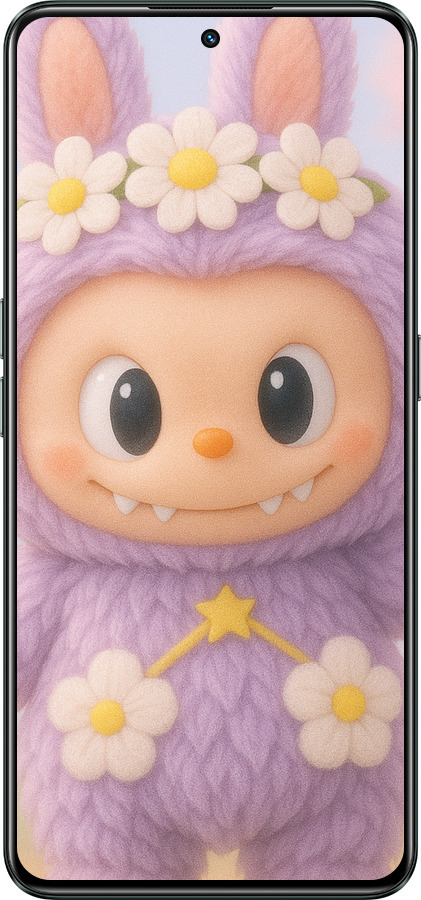 Силиконовый чехол Лабубу 1 для Realme GT Neo3 - 6709u-2590 изображение 