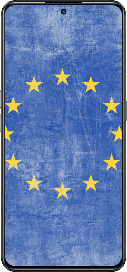 Силиконовый чехол Евросоюз 4 для Realme GT Neo3 - 765u-2590 изображение 