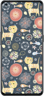 Силиконовый чехол Котята v4 для Realme GT2 Pro - 1224u-2566 изображение 