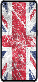 Силиконовый чехол Флаг Великобритании 1 для Realme GT2 Pro - 386u-2566 изображение 