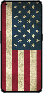 Силиконовый чехол Флаг США для Realme GT2 Pro - 395u-2566 изображение 