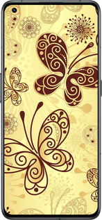 Силиконовый чехол Красивые бабочки для Realme GT2 Pro - 4170u-2566 изображение 