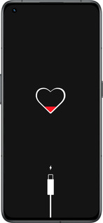 Силиконовый чехол Подзарядка сердца для Realme GT2 Pro - 4274u-2566 изображение 