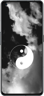 Силиконовый чехол Инь и Янь для Realme GT2 Pro - 4389u-2566 изображение 