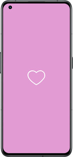 Силиконовый чехол Сердце 2 для Realme GT2 Pro - 4863u-2566 изображение 