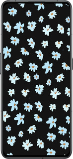 Силиконовый чехол Цветочный для Realme GT2 Pro - 4900u-2566 изображение 