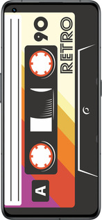 Силиконовый чехол Кассета с90 v4 для Realme GT2 Pro - 5532u-2566 изображение 