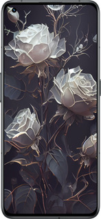 Силіконовий чехол Троянди 2 для Realme GT2 Pro - 5550u-2566 изображение 