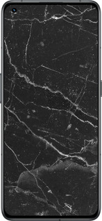 Силиконовый чехол Черный мрамор v2 для Realme GT2 Pro - 5568u-2566 изображение 