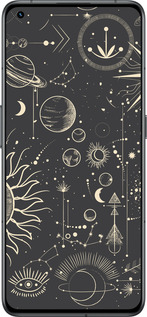 Силиконовый чехол Фаза луны для Realme GT2 Pro - 5605u-2566 изображение 