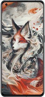 Силиконовый чехол Дух кицунэ' для Realme GT2 Pro - 6107u-2566 изображение 