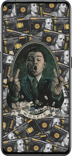 Силіконовий чехол Волк с валл стрит для Realme GT2 Pro - 6287u-2566 изображение 