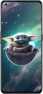 Силиконовый чехол Малышь йода для Realme GT2 Pro - 6294u-2566 изображение 