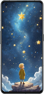 Силиконовый чехол Маленький принц для Realme GT2 Pro - 6326u-2566 изображение 