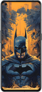 Силиконовый чехол Бэтмен для Realme GT2 Pro - 6335u-2566 изображение 