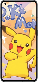 Силиконовый чехол Пикачу для Realme GT2 Pro - 6383u-2566 изображение 