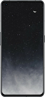 Силиконовый чехол Сині хмари, Синій місяць для Realme GT2 Pro - 6396u-2566 изображение 