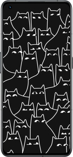 Силиконовый чехол С изображением кошек для Realme GT2 Pro - 6470u-2566 изображение 