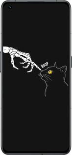 Силиконовый чехол Кошка для Realme GT2 Pro - 6505u-2566 изображение 