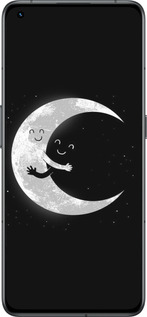 Силиконовый чехол Лунные объятия для Realme GT2 Pro - 6508u-2566 изображение 