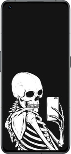 Силиконовый чехол Скелет делает Selfie для Realme GT2 Pro - 6535u-2566 изображение 