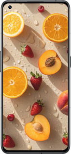 Силиконовый чехол Фрукты 3 для Realme GT2 Pro - 6703u-2566 изображение 