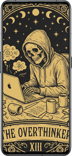 Силиконовый чехол The Overthinker для Realme GT2 Pro - 6774u-2566 изображение 