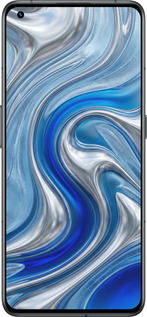 Силиконовый чехол Liquid Chrome для Realme GT2 Pro - 6781u-2566 изображение 