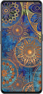 Силіконовий чехол Золотий візерунок для Realme GT2 Pro - 678u-2566 изображение 