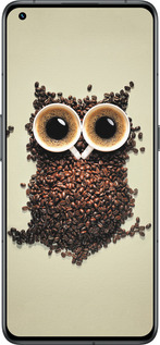Силиконовый чехол Сова из кофе для Realme GT2 Pro - 777u-2566 изображение 