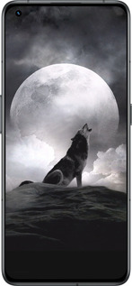 Силиконовый чехол Воющий волк для Realme GT2 Pro - 934u-2566 изображение 