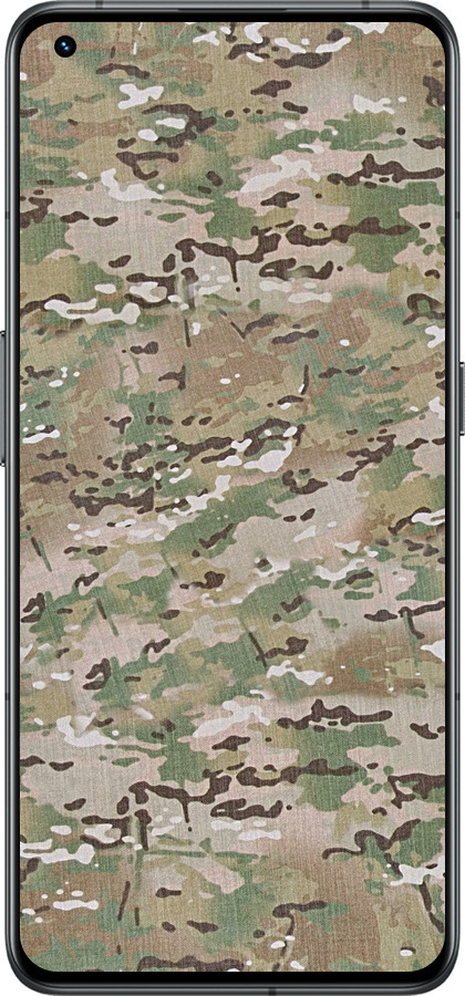 Силиконовый чехол Камуфляж v5 для Realme GT2 Pro - 1201u-2566 изображение 