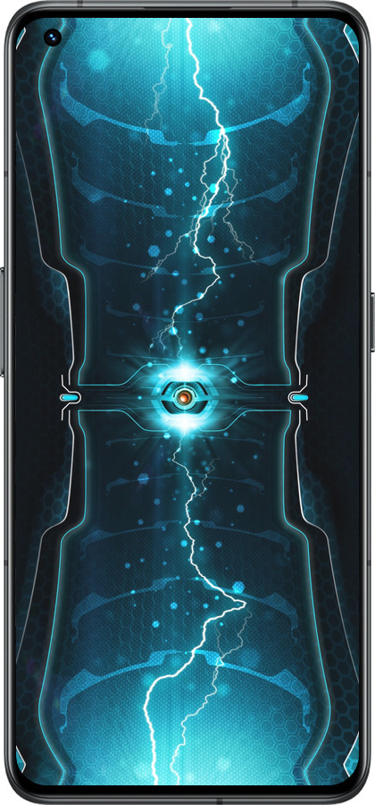 Силиконовый чехол Молнии в цилиндре для Realme GT2 Pro - 120u-2566 изображение 