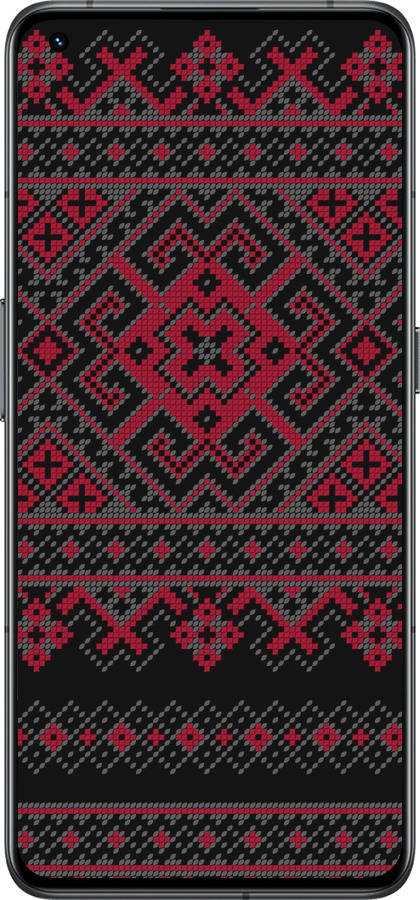 Силіконовий чехол Вишиванка 52 для Realme GT2 Pro - 1763u-2566 изображение 