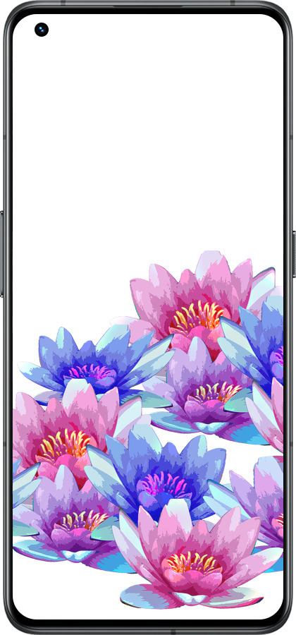 Силіконовий чехол Лотос для Realme GT2 Pro - 4862u-2566 изображение 